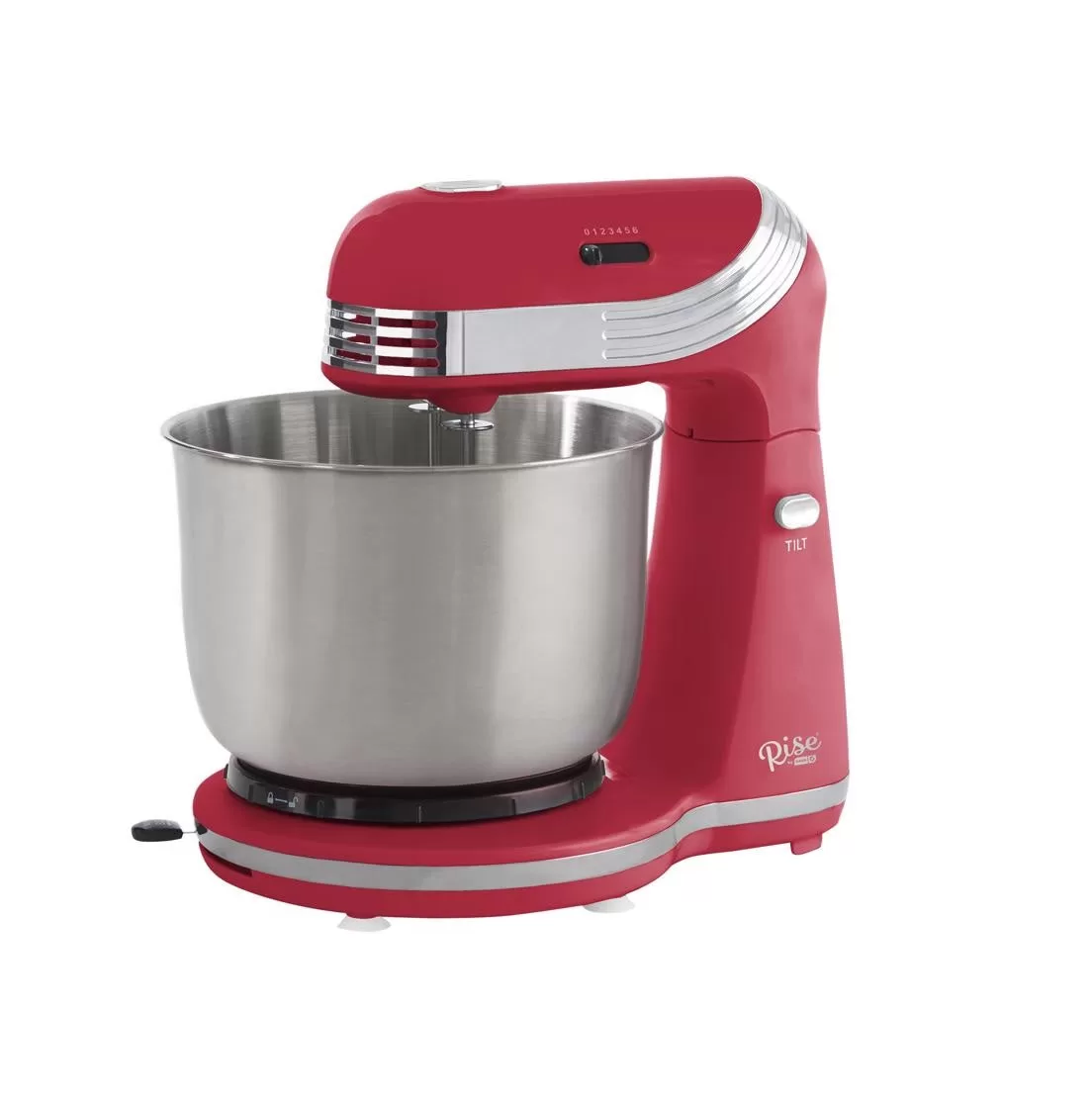 Rise Dash RCSM200GBRR02 Stand Mixer Red 3 qt Capacity