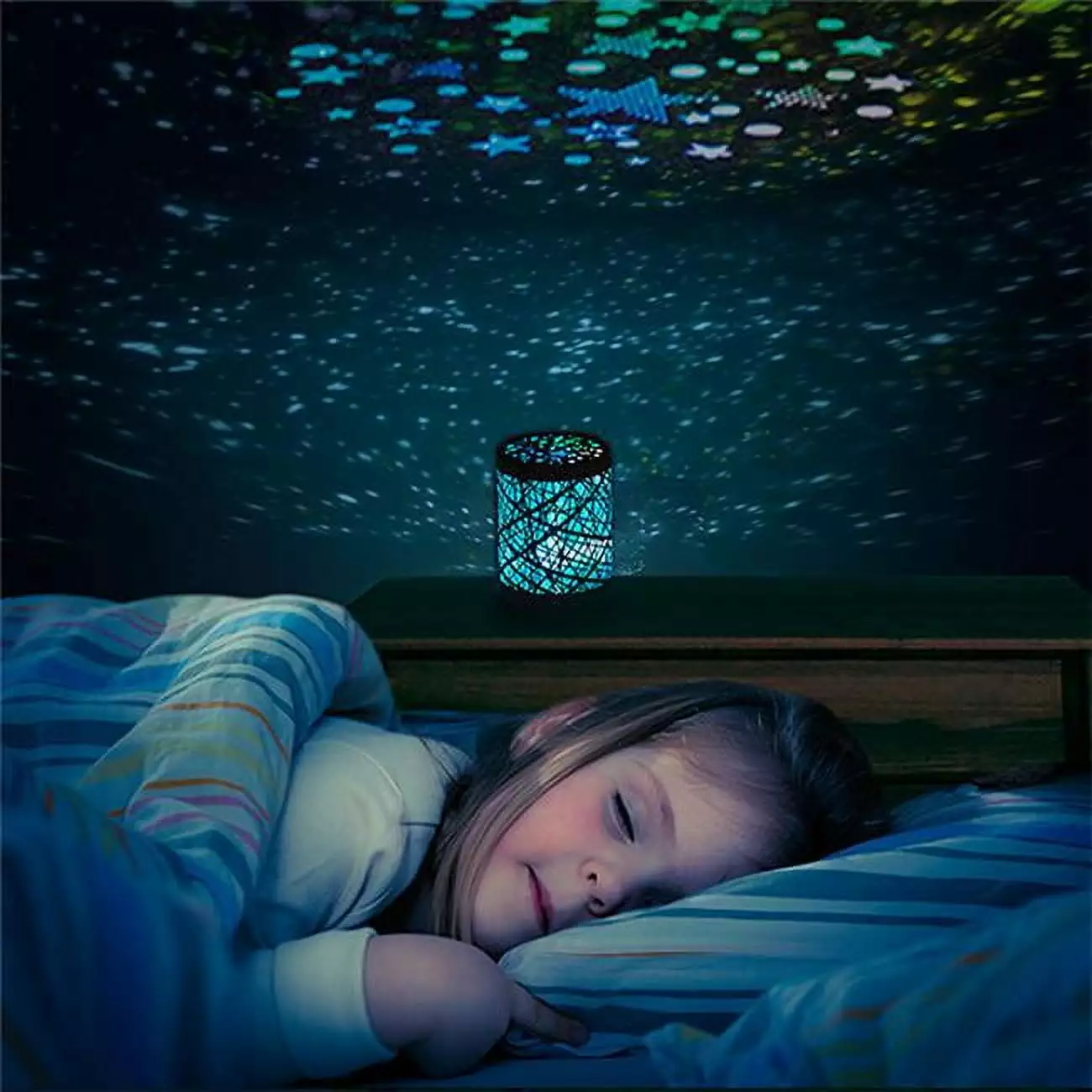 Trademark Global Northwest Color Constellations Star Projector Lamp