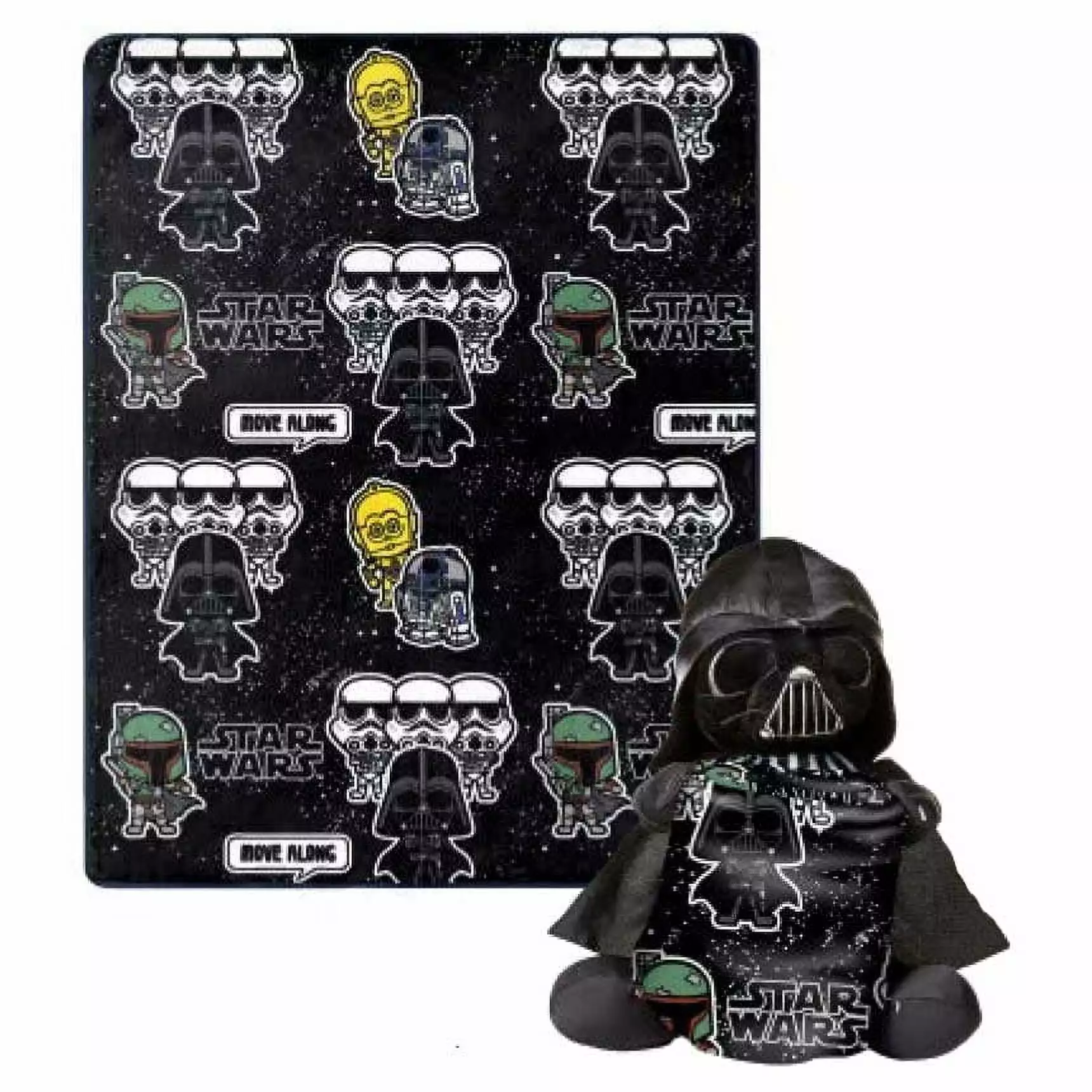 Star Wars Space Vader Silk Touch Throw Blanket Plush Hugger
