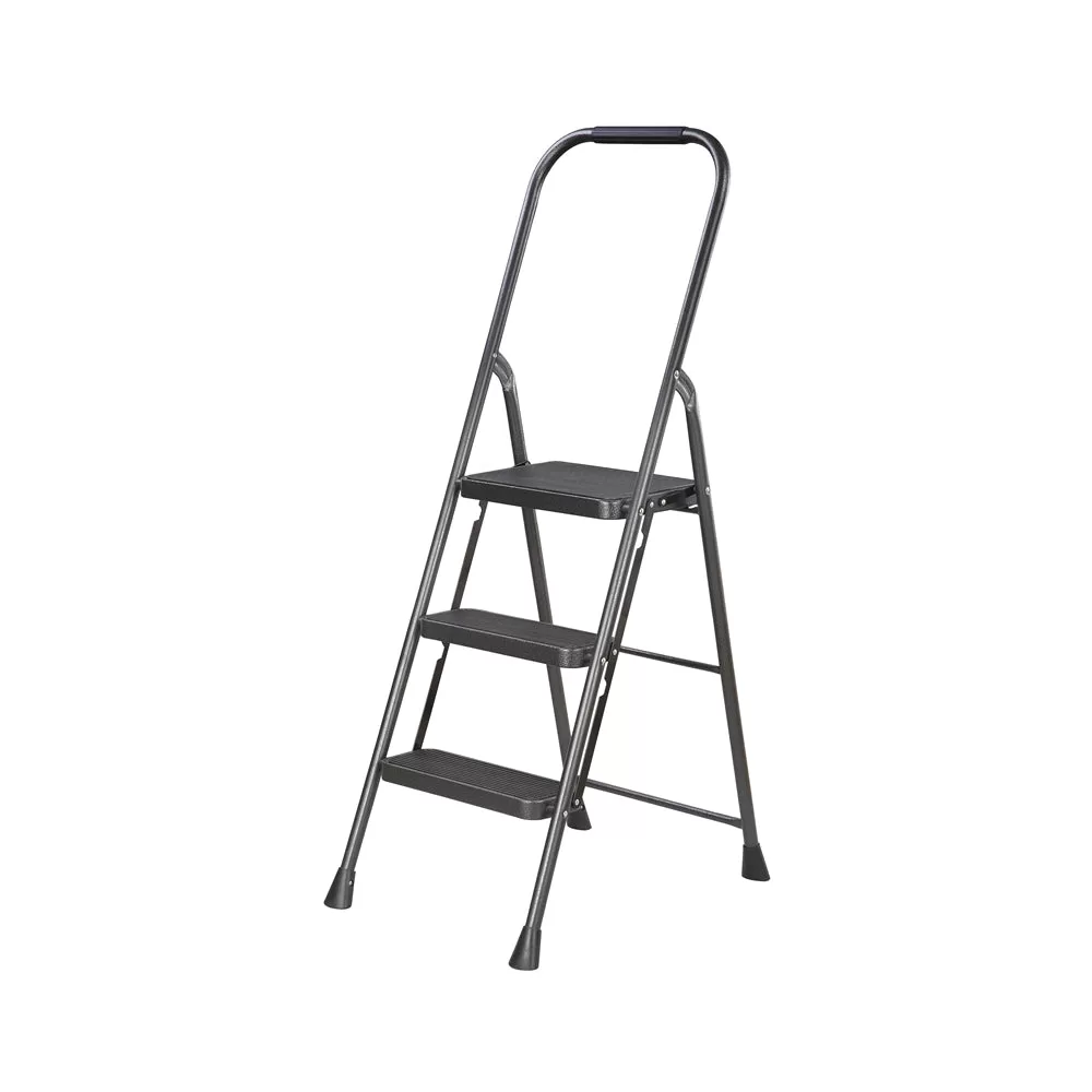 Simple Spaces Folding 3 Step Stool 225 Lb Capacity