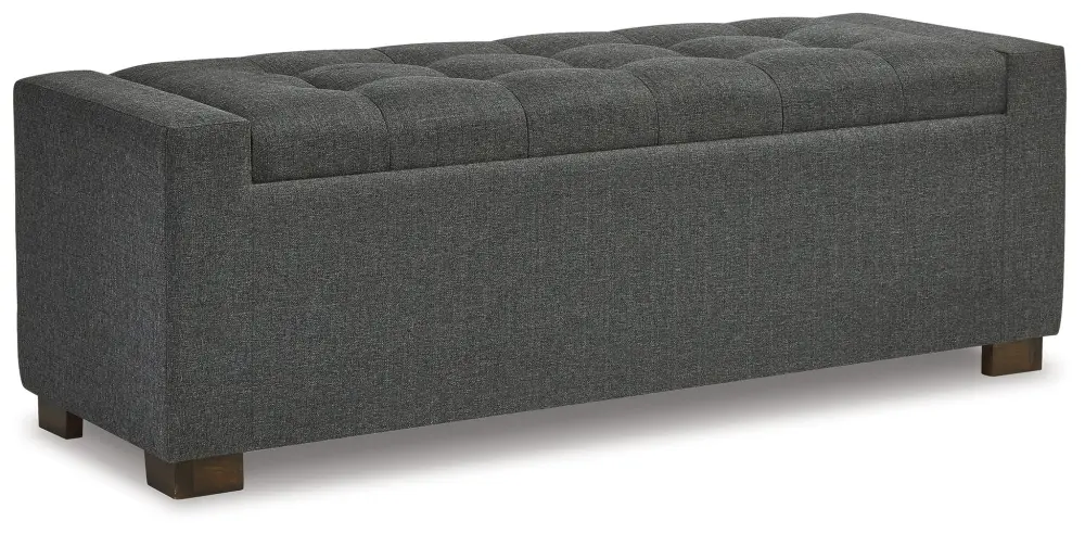 Cortwell - Storage Bench - Charcoal