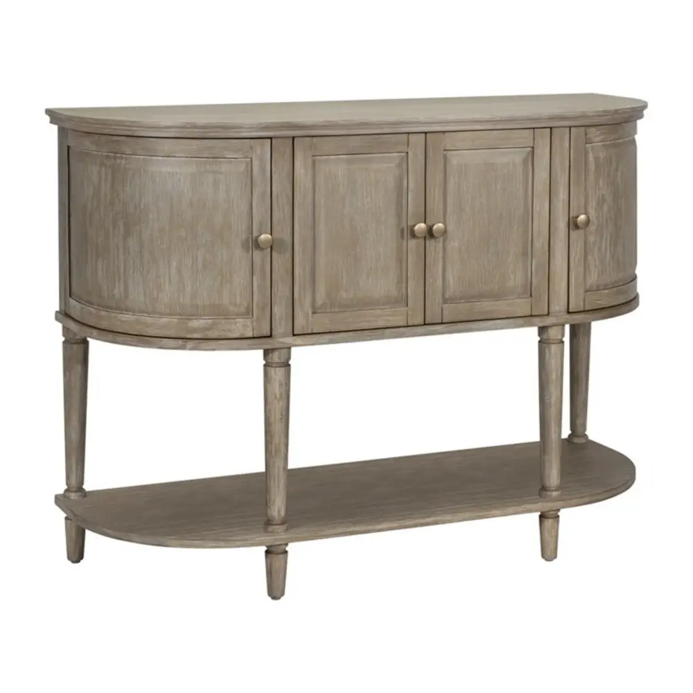 Bedford - Accent Cabinet Lower Shelf - Authentic USB Ports