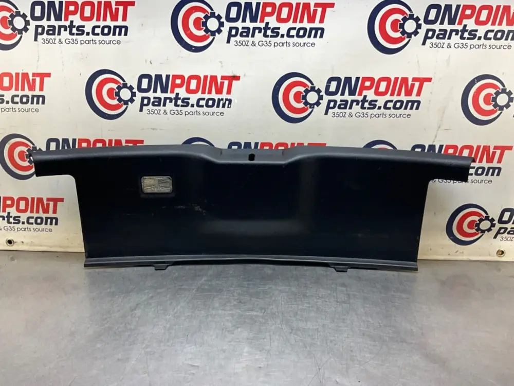 2004 Nissan Z33 350Z Rear Interior Trunk Latch Trim 84992 OEM 22BLCF7