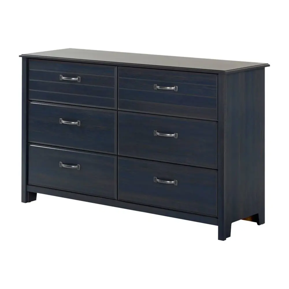 Chest 6 Drawers Asten - Blueberry