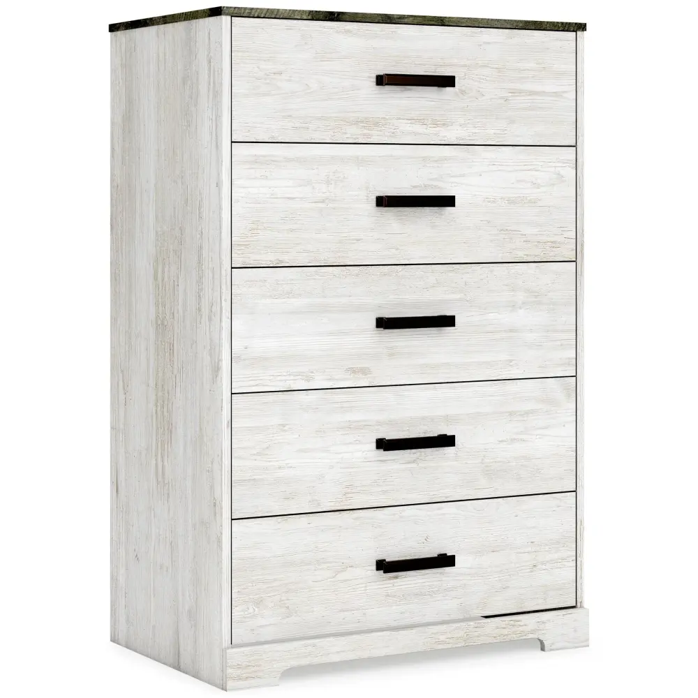 Diamond Sleek Furniture Exclusive Design Shawburn 5-Drawer Chest EB4121-245
