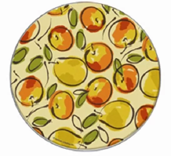 Range Kleen 5037 Hallmark Design Burner Kover Fruit Explosion Set 4 Stoves