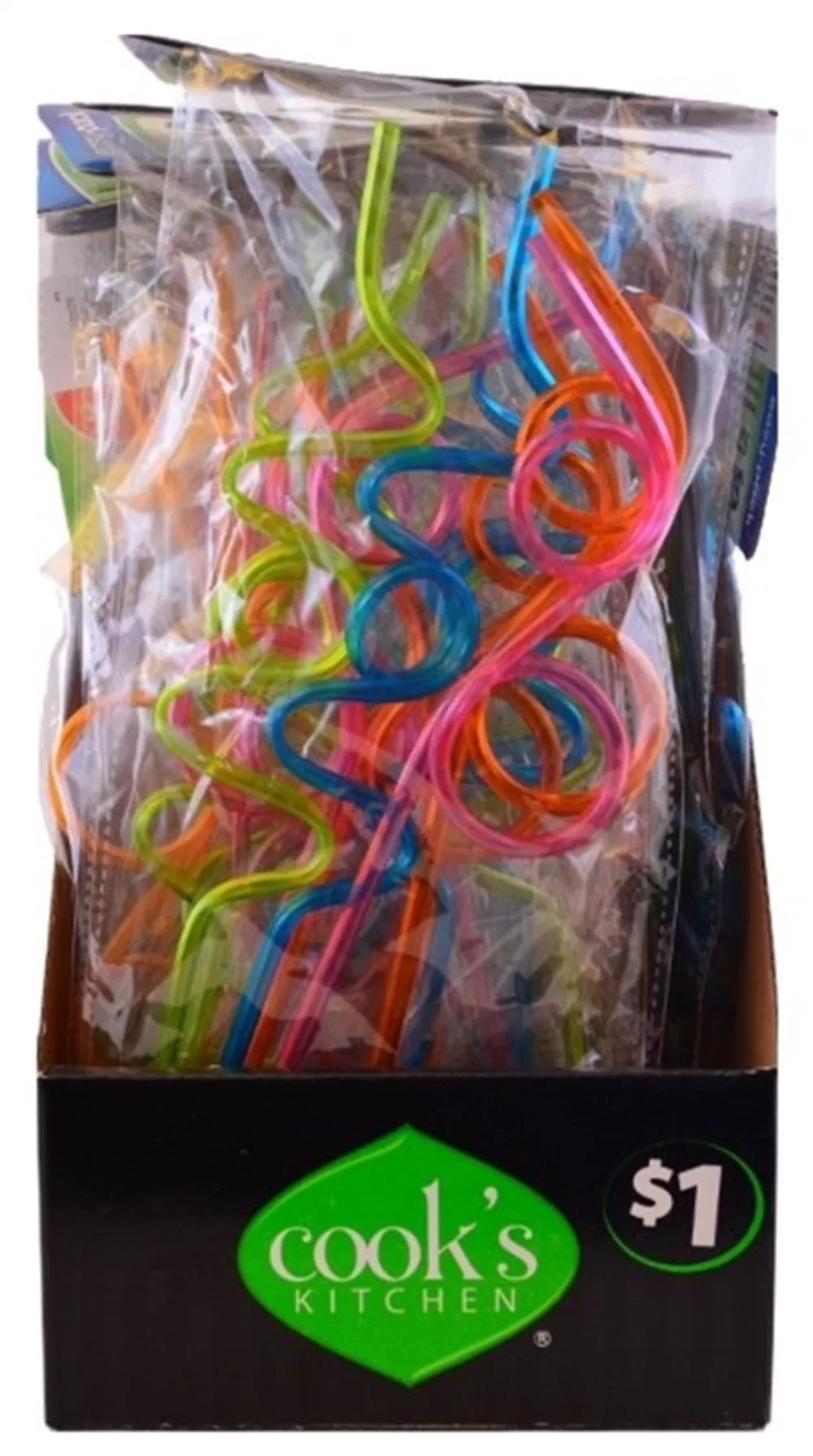 FLP 9057 Silly Straw Plastic Fun Drinking Straw Kids and Parties