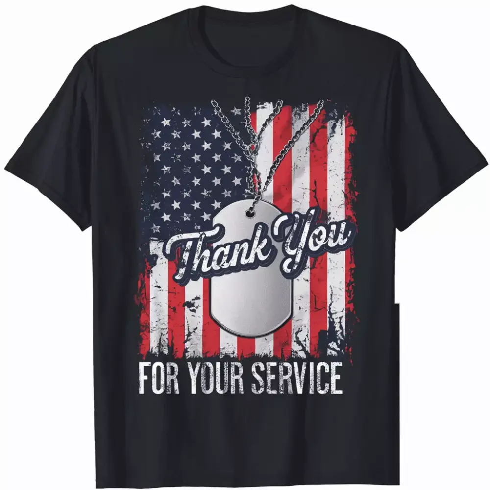 Memorial Day Gratitude Tee Remembering Our Fallen Summer fashion women's round neck short sleeved casual commuting