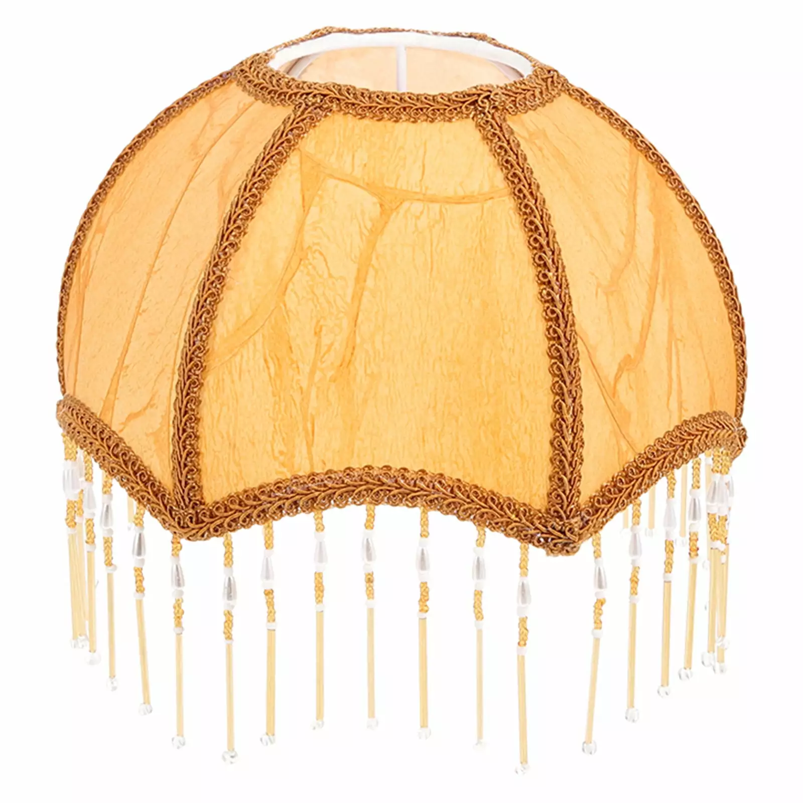 Cloth Lamp Shade European Retro Fringe E27 Table Lampshade Tassel Lamp Cover Homemaxs