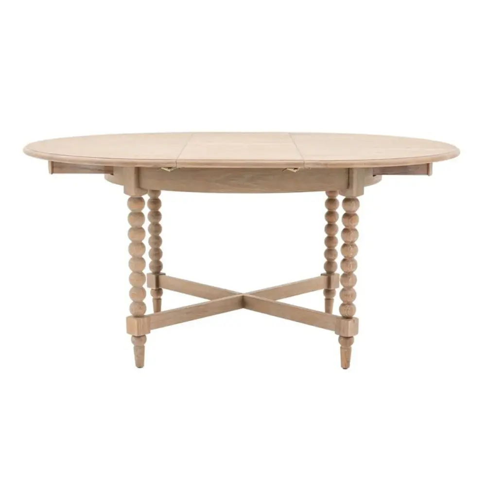 Quick-Dry Towel Abingdon Round Retractable Dining Table