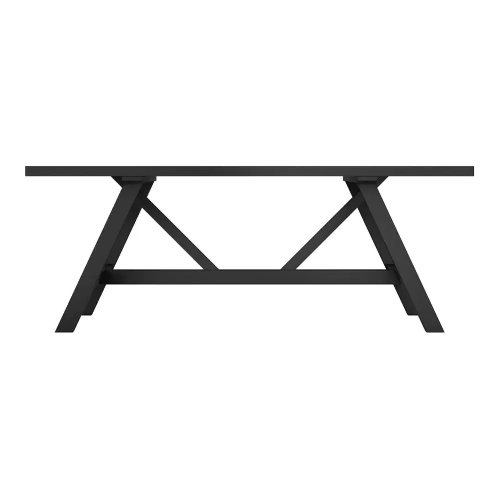 Cheltenham Rectangular Dining Table - Matte Onyx
