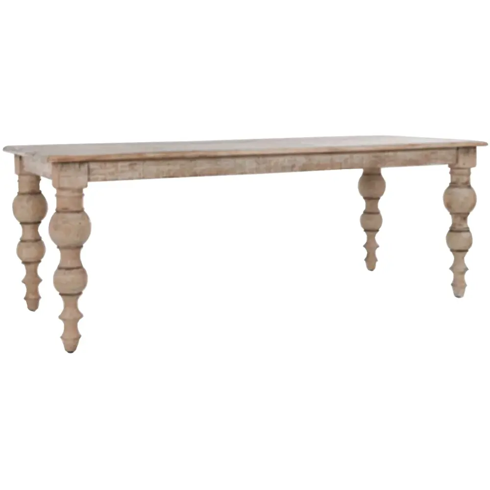 Rutland Collection Rectangular Dining Table - Chestnut