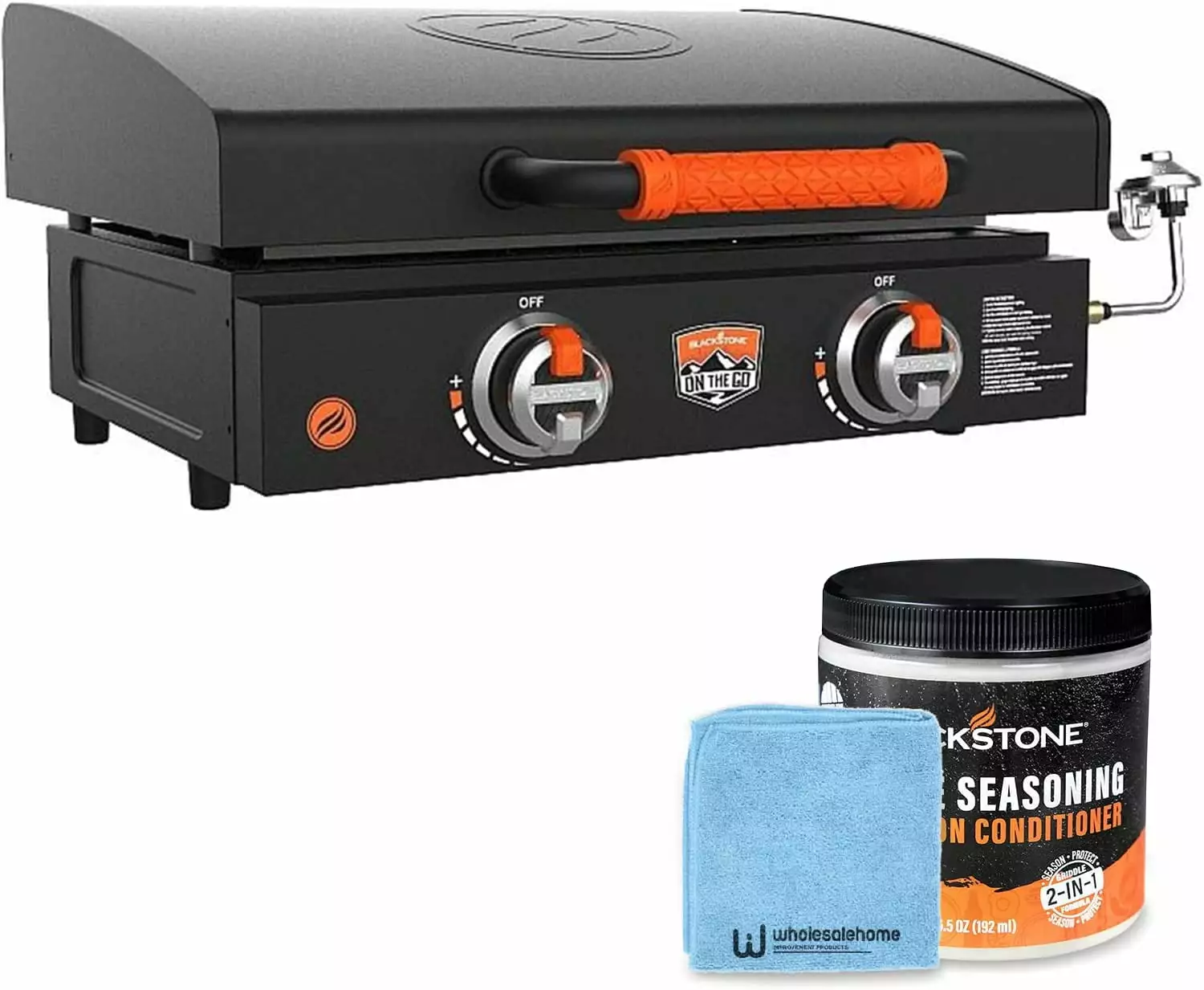 22 Inch Blackstone Griddle Lid - Nonstick Tabletop Gas Griddle Outdoor Seasoning Kit