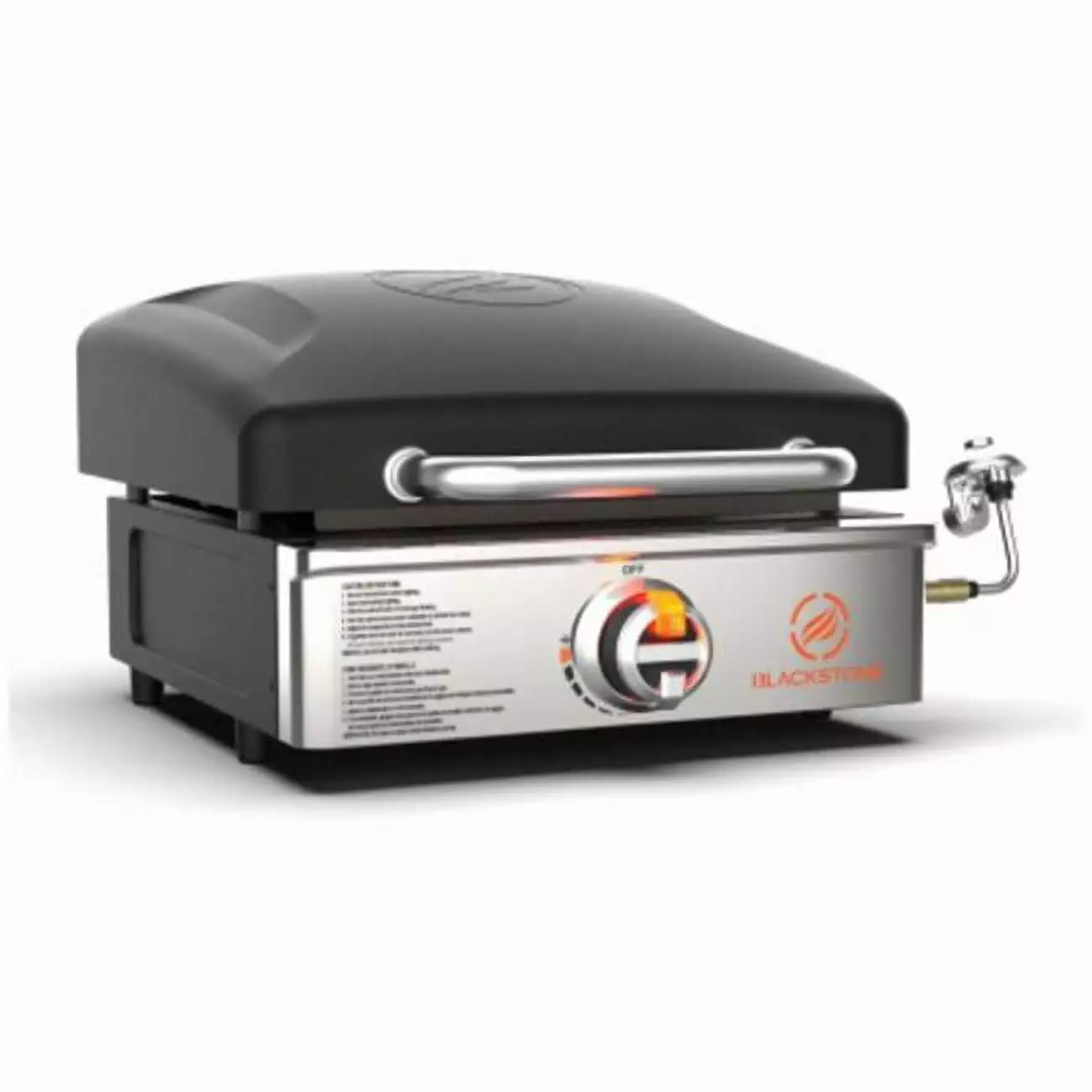 North Atlantic Imports 273251 17 Inch Tabletop Griddle & Hood - Compact Outdoor Grill