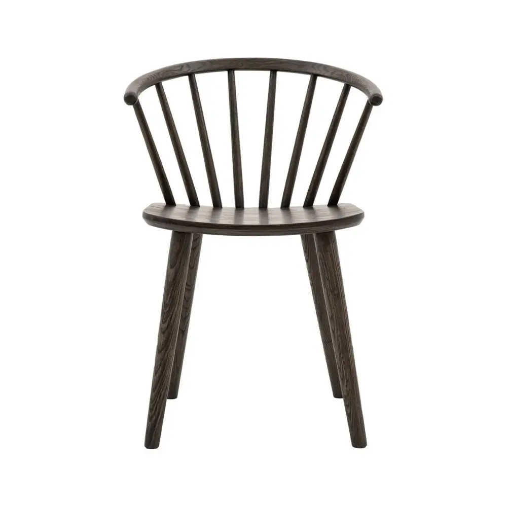 Croft Set 2 Dining Chairs - Mocha