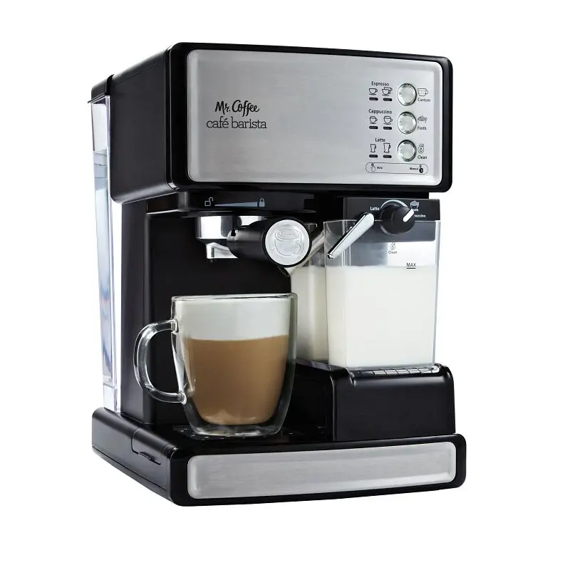 Mr. Coffee BVMCECMP1000RB Cafe Barista, Stain-free Steel Digital Display
