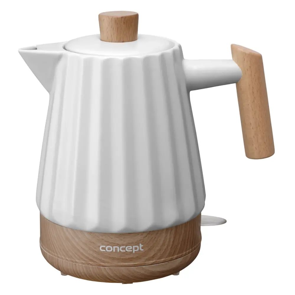 Concept electric kettle, ceramic, 1500W, 1.5L, ivory, RK0090