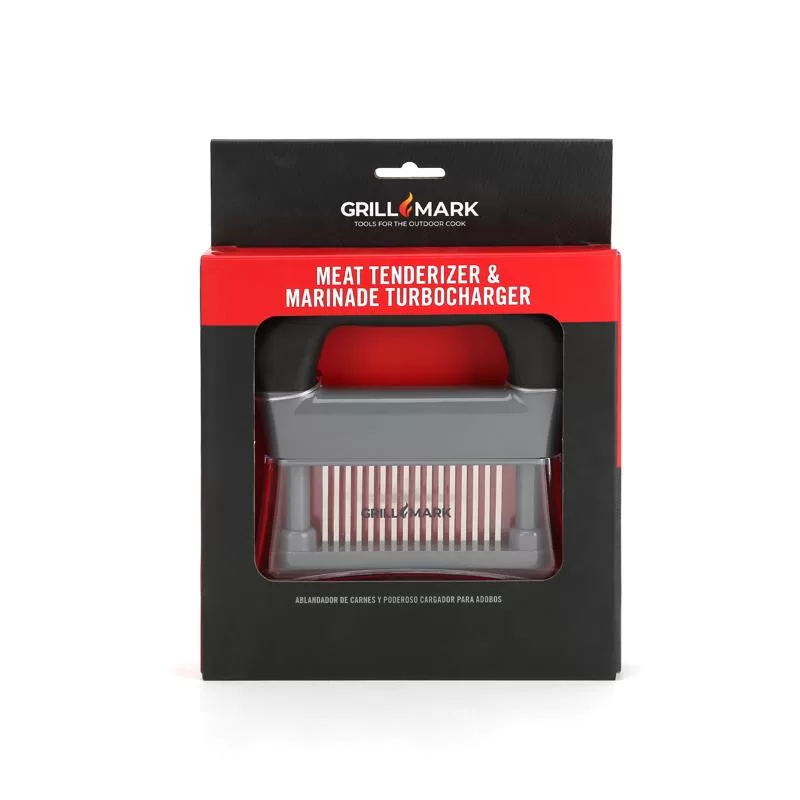 Grill Mark 40136ACE Black Clear Meat Tenderizer Steaks and Chicken