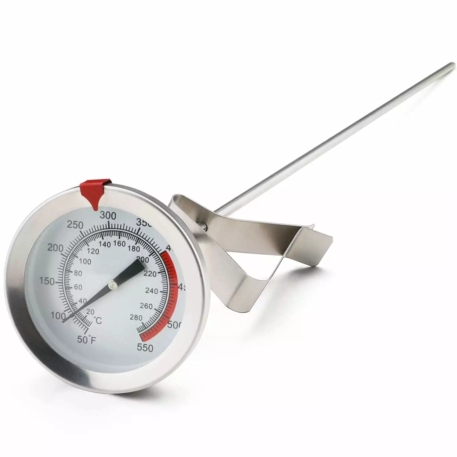 12 Meat Thermometer Instant Read Long Stem Waterproof Stainless Steel Deep Frying Candy Turkey BBQ CKPFZ