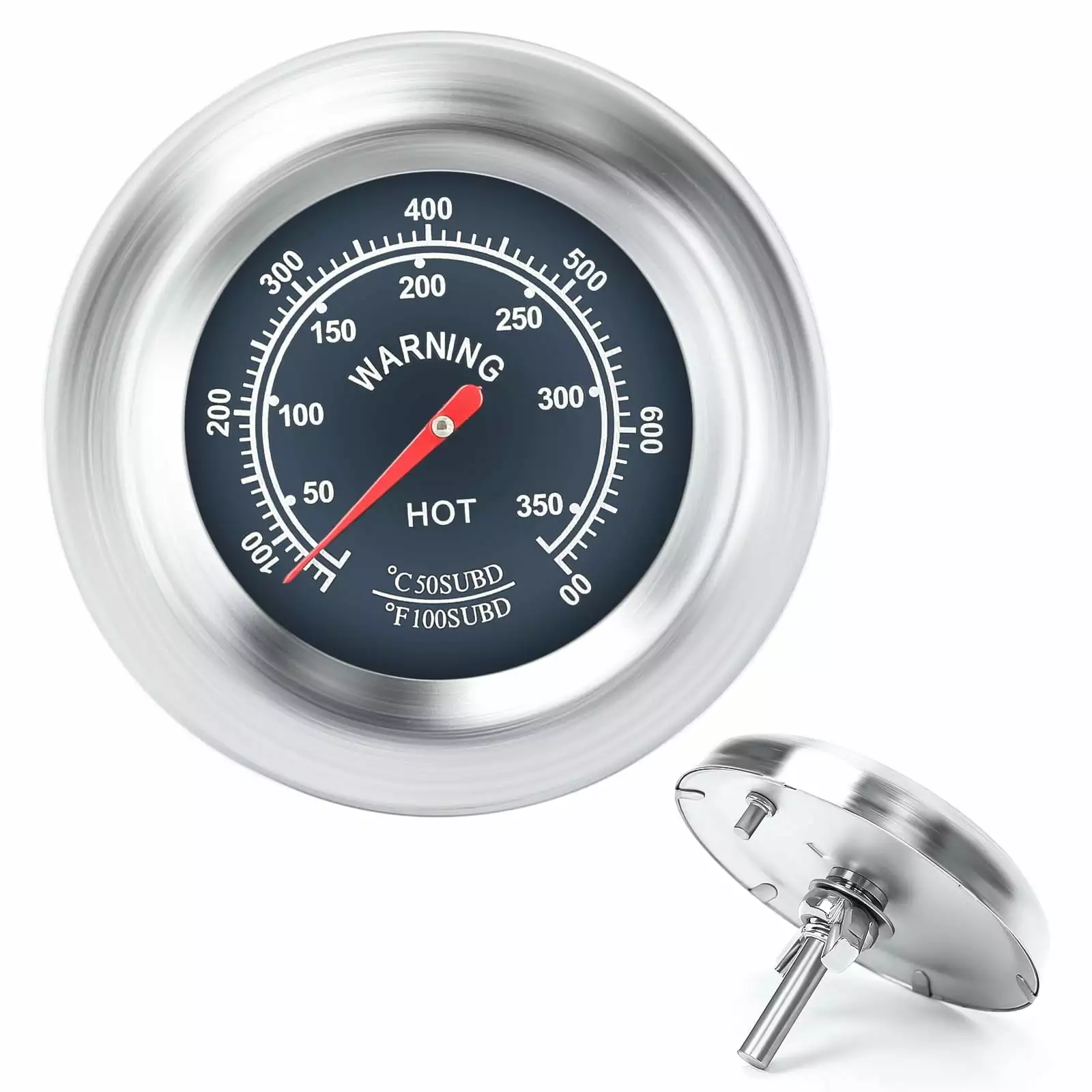 3 Inch Grill Temperature Gauge Universal BBQ Smoker Cuisinart Master Forge Backyard MINKUROW