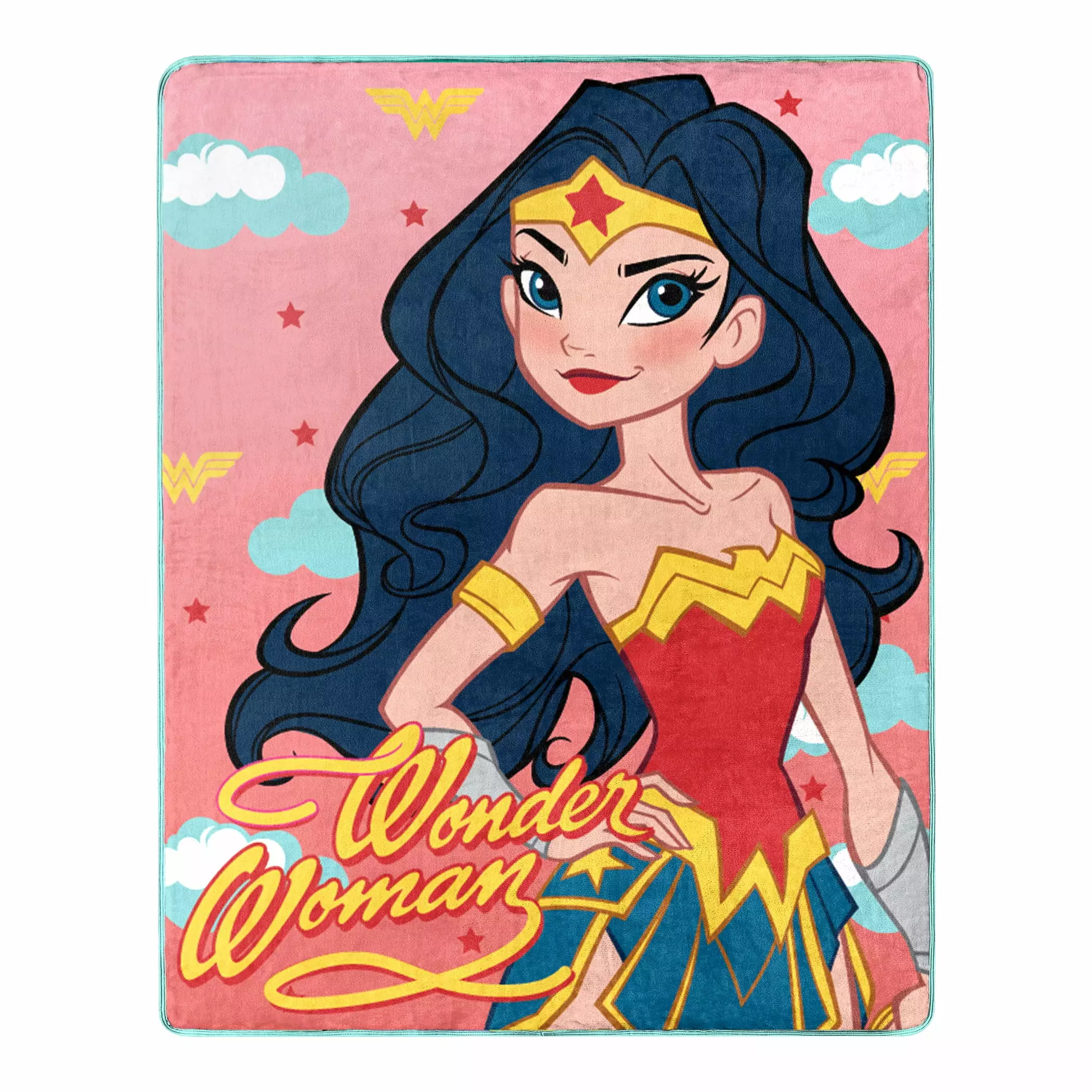 Wonder Woman Truth Love Strength Silk Touch Throw Blanket 40 x 50 Warner Bros.