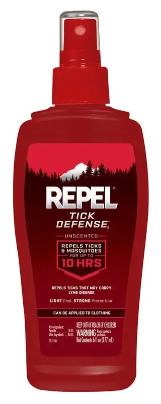 Repel Tick Defense Insect Repellent Liquid Mosquitoes and Ticks 6 oz. Pack 6