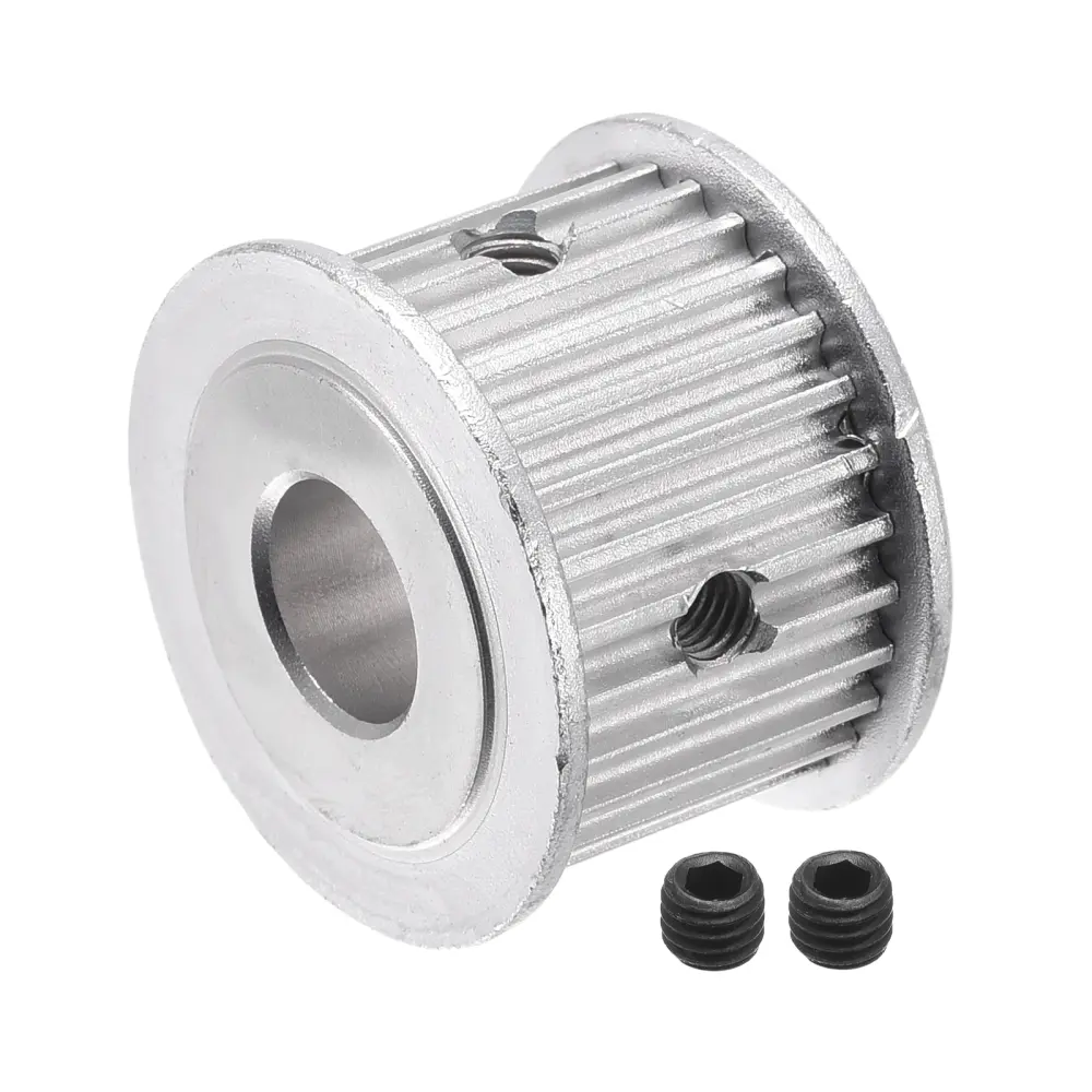 Uxcell 3M28 Teeth Timing Pulley - Synchronous Wheel Belt Drive Gear M4 Screw 3D Printer CNC 10