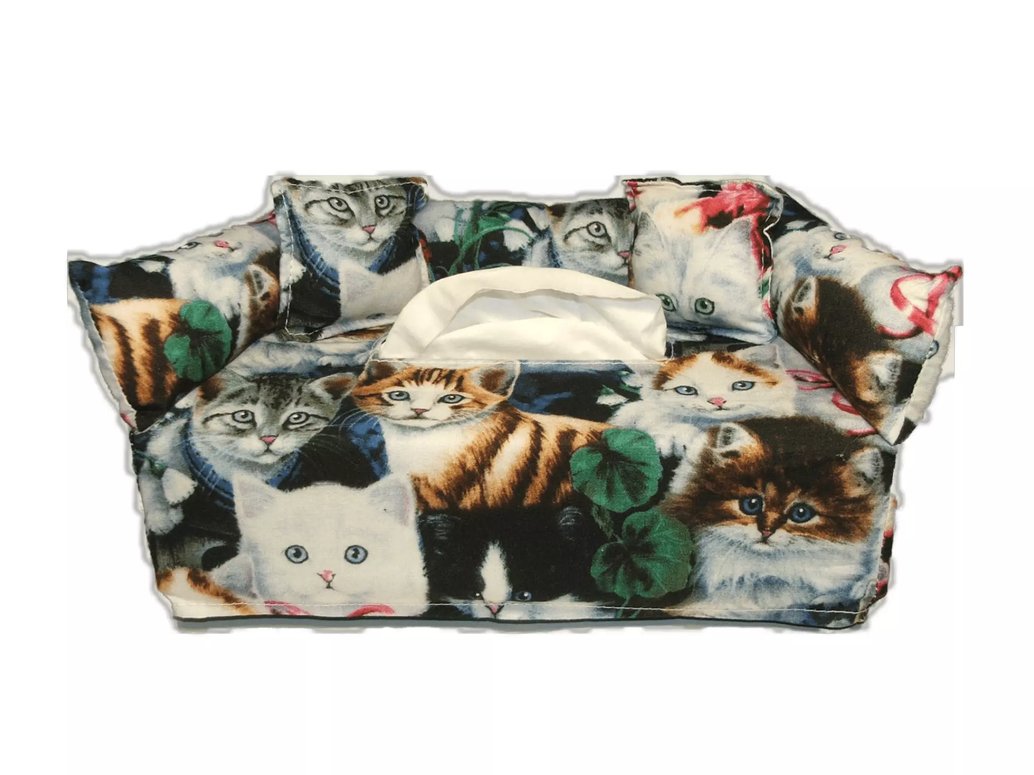 Kittens Tissue Box Cover Includes Tissues Cute Home Decor Tissue Sofas ?