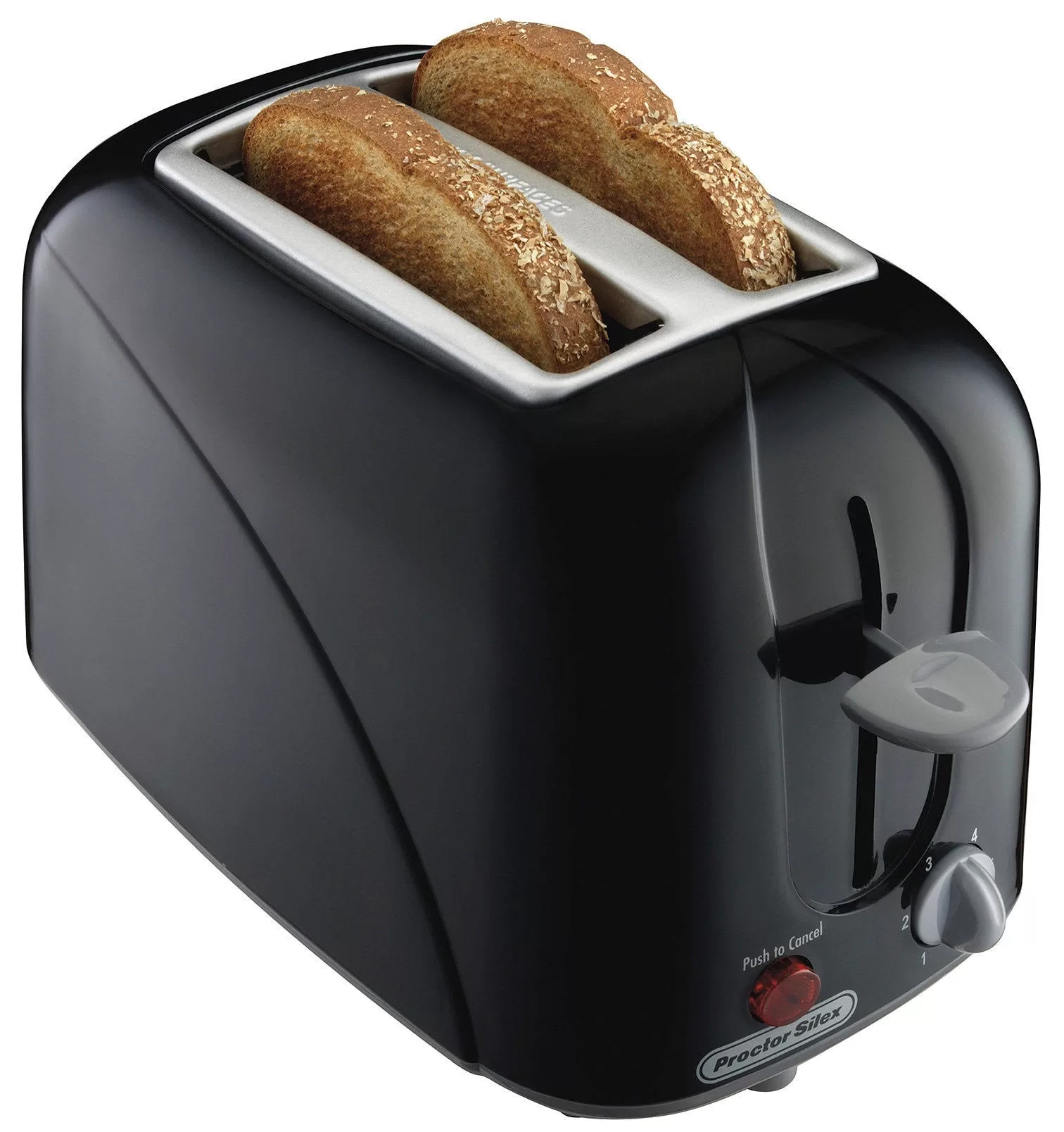 Proctor Silex 22210 Electric 2 Slice Toaster Black