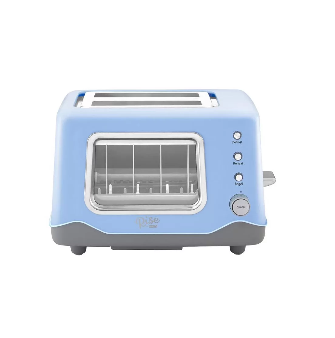 Rise Dash RCVT200GBSK02 Toaster Metal Blue 2-Slice