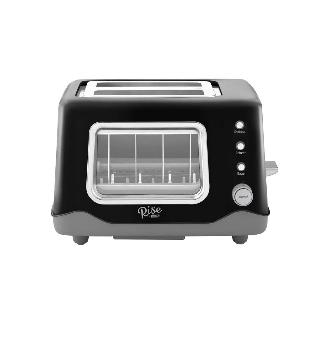 Rise Dash Toaster Metal Black