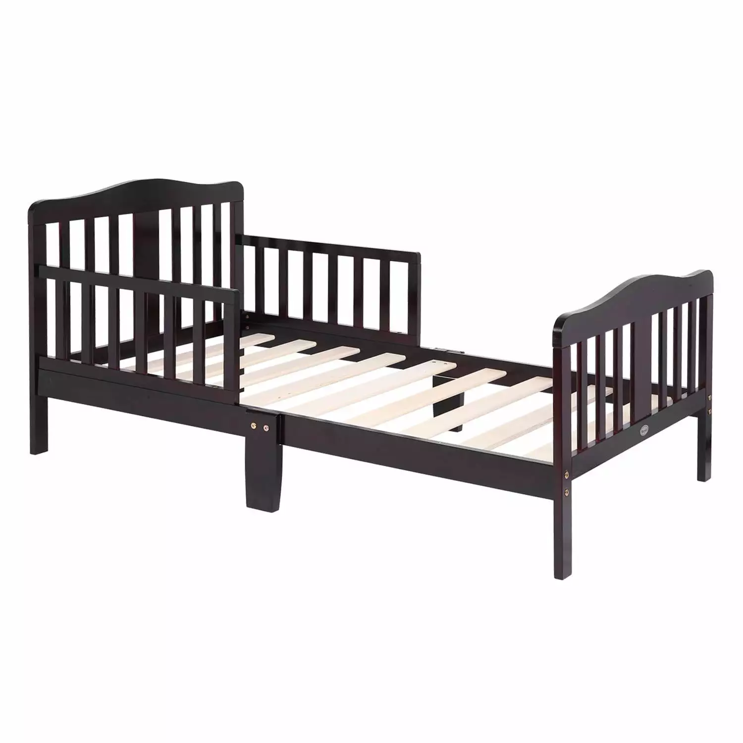 EasingRoom Toddler Bed Protectty Rail Fence Cherry Finish Kids Bedframe Timeless Sleeping FCH