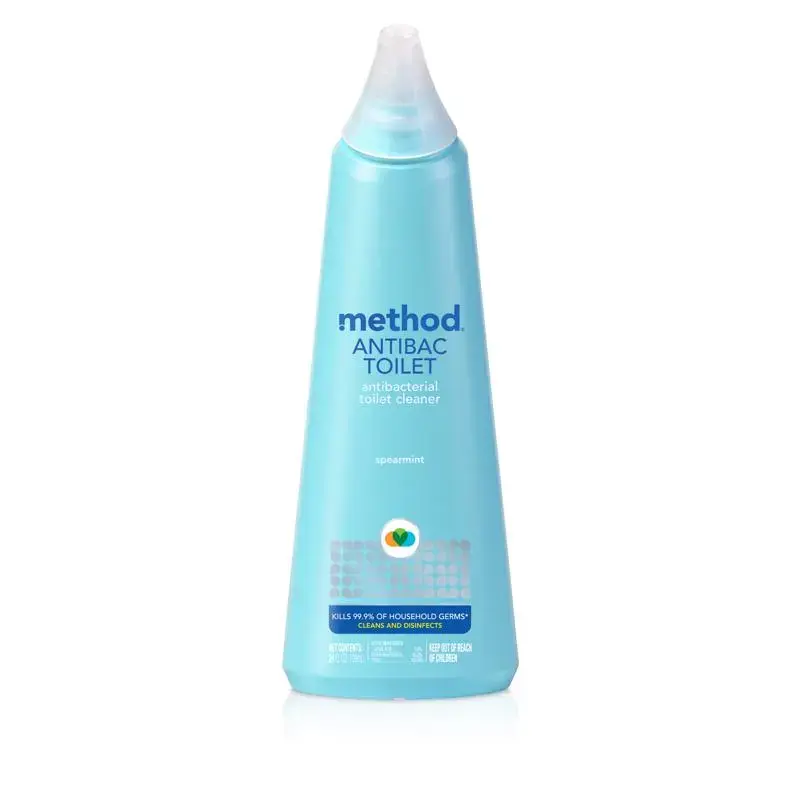 Method Antibac Toilet Spearmint Scent Toilet Bowl Cleaner 24 oz. Pack 6