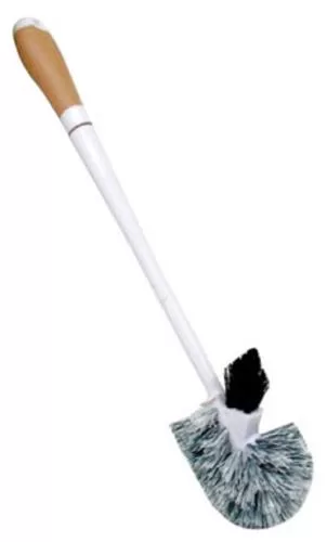 Quickie 314MB Home Pro Bowl Brush Tan and White Toilet Cleaning