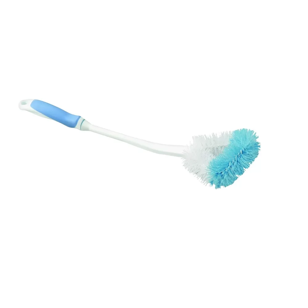 Simple Spaces YB8126 Toilet Bowl Brush Plastic Bathroom Cleaner