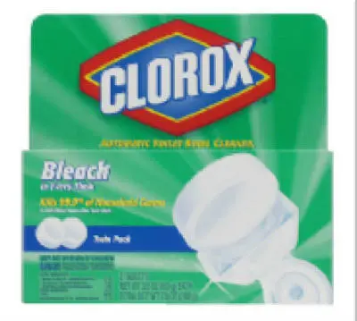 Clorox 30024 Automatic Toilet Bowl Cleaner 3.5 Oz 2-Pack