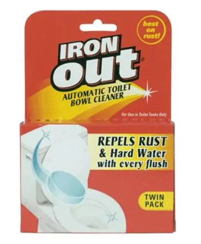 Iron Out Automatic Toilet Bowl Cleaner 2.1 Oz Fresh Bathroom
