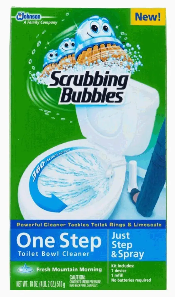 Scrubbing Bubbles Auto Toilet Cleaner Starter Kit 70611 Fresh Mountain Scent