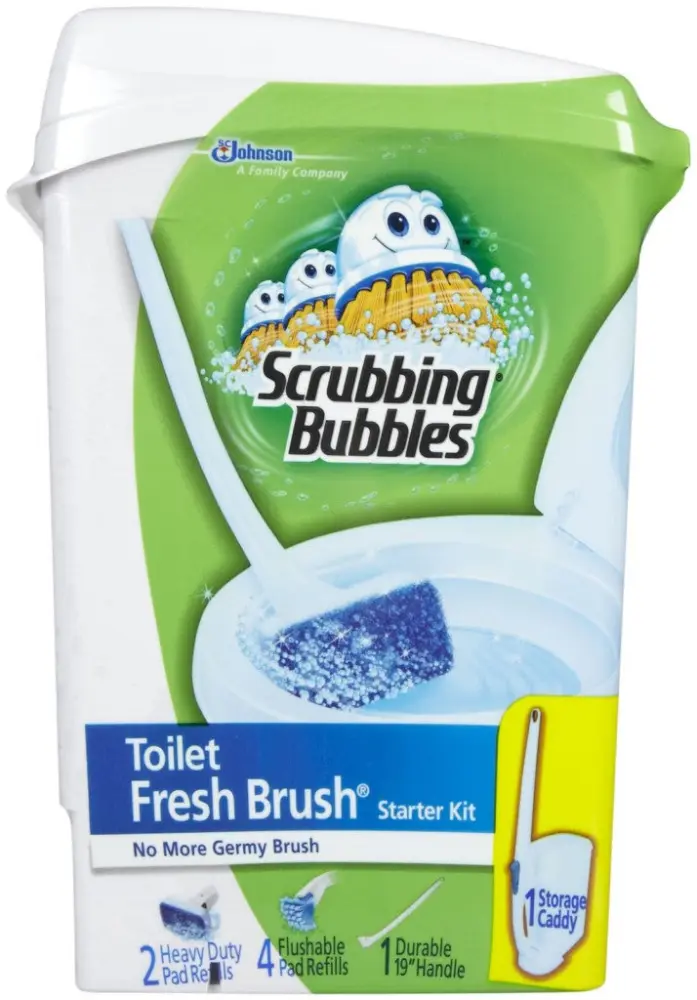 Scrubbing Bubbles Fresh Brush Toilet Cleaning Starter Kit 70706 19 Piece Set