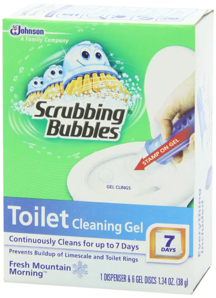 Scrubbing Bubbles Toilet Cleaning Gel 70300 Fresh Mountain Morning Scent