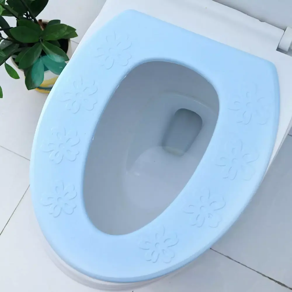 XHLQCBL EVA Toilet Seat Cushion Reusable Warm Upholstery Cover Ergonomic Desk Chair Coccyx Support
