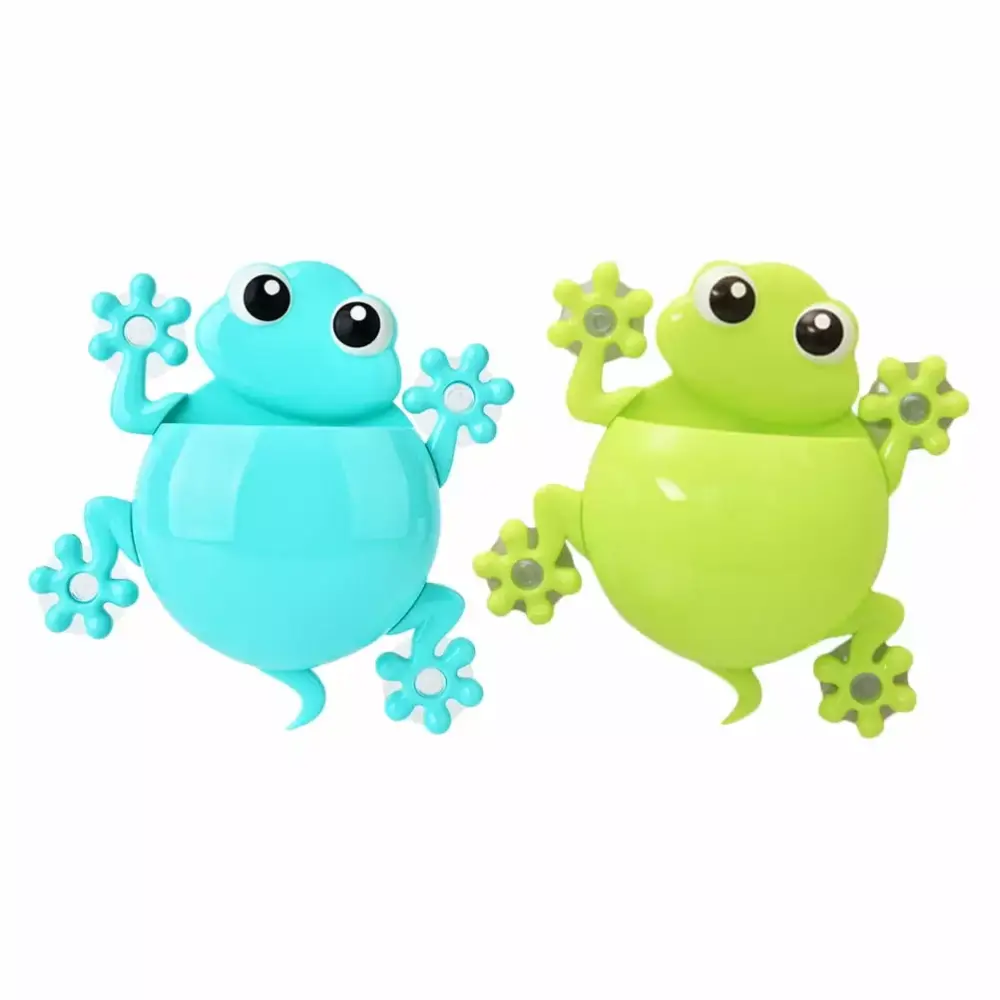 2pcs Adorable Cartoon Suction Toothbrush Holder Kids Bathroom Accessories abbageba