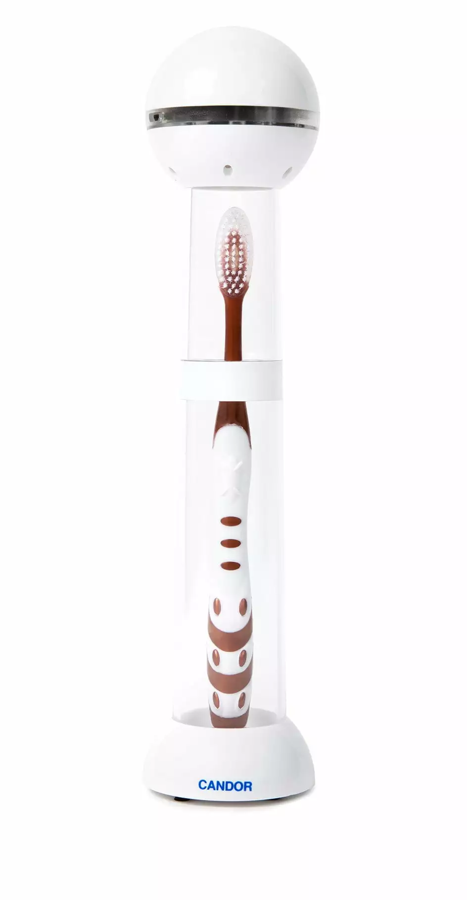Candor Health Pro-Protector Personal Toothbrush Holder Clear Plastic Candor Health Products LLC