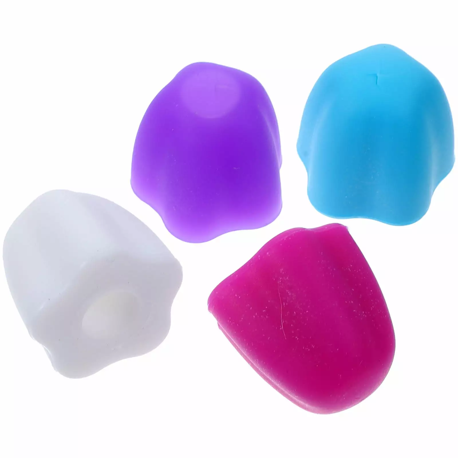Childrens Toothpaste Cap Self Closing Toothbrush Dispenser Kids Caps Multipurpose 4 Pcs NOBRAND