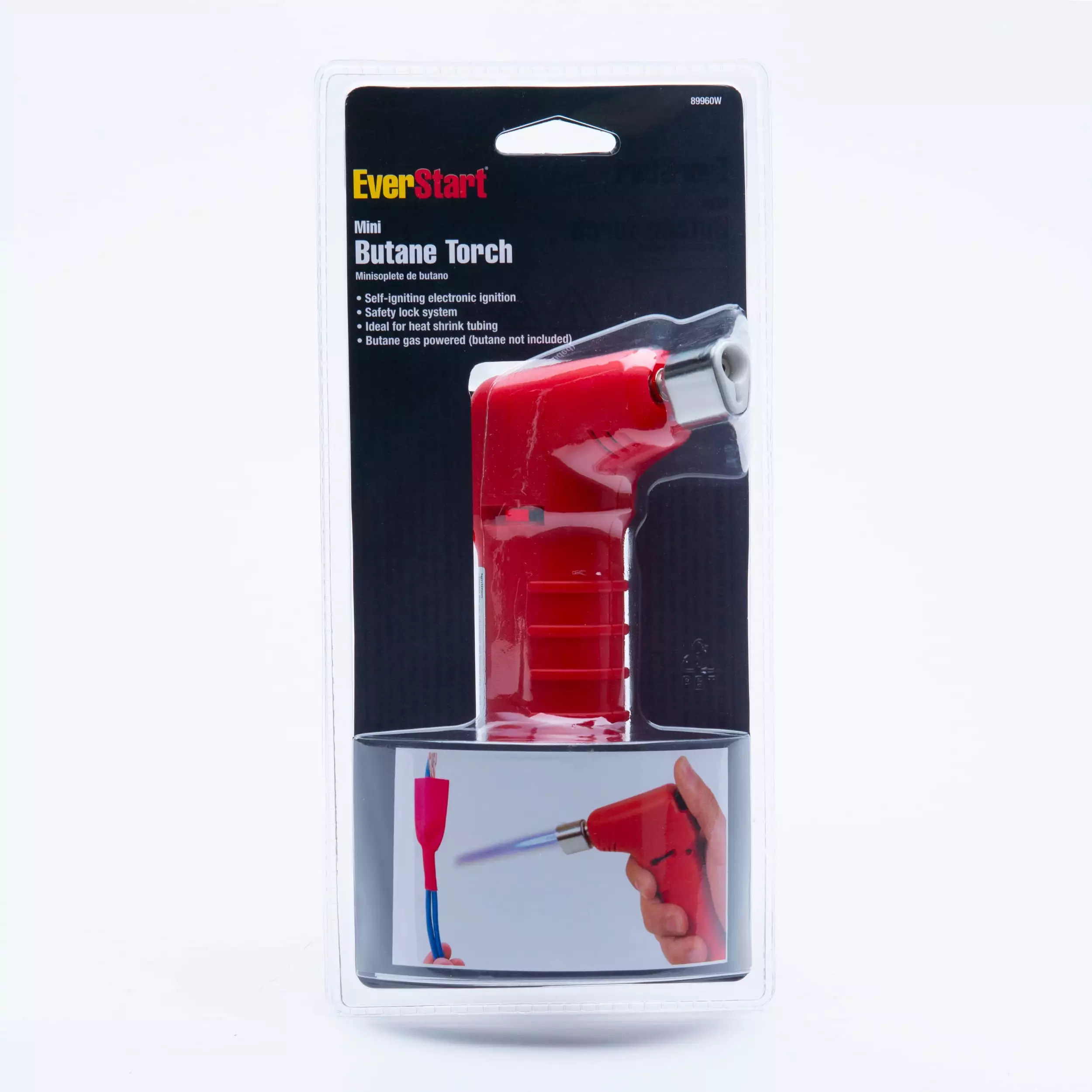 EverStart Mini Butane Torch Red Culinary and DIY Projects