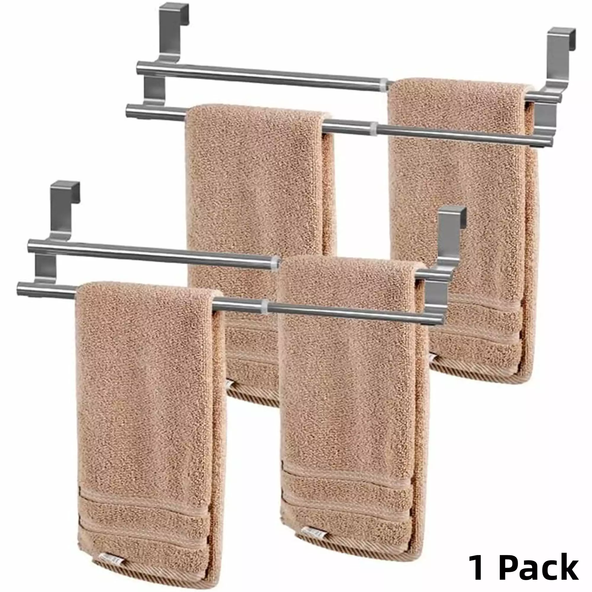 Expandable Over Door Stainless Steel Towel Rack Casewin