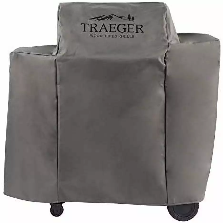 Traeger BAC505 Ironwood 650 Full-Length Pellet Grill Cover Gray Traeger Pellet Grills