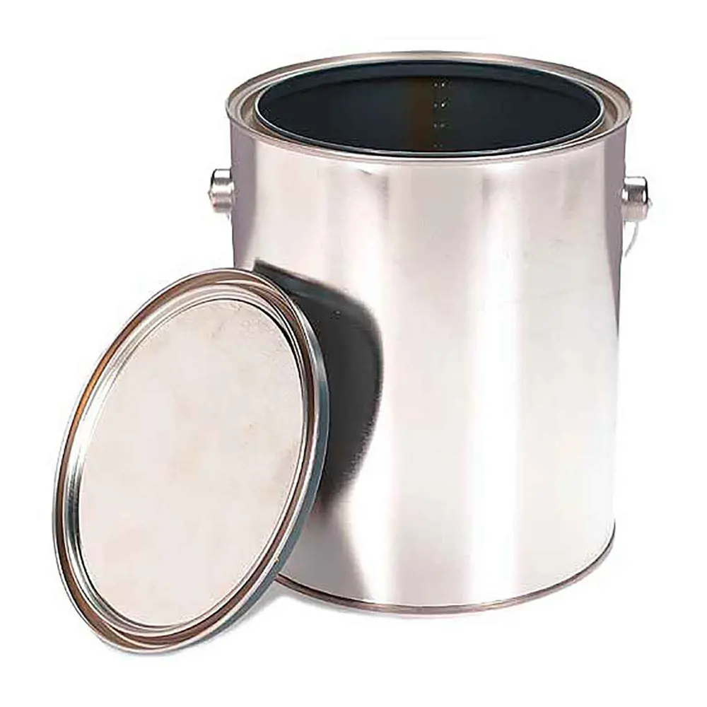 Empty Paint Metal Can Lid, 3.79 L (Reusable)
