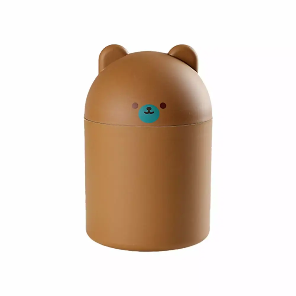 Hinati Clearance Desktop Pressing Trash Can Bedroom Bedside Mini Storage Bucket