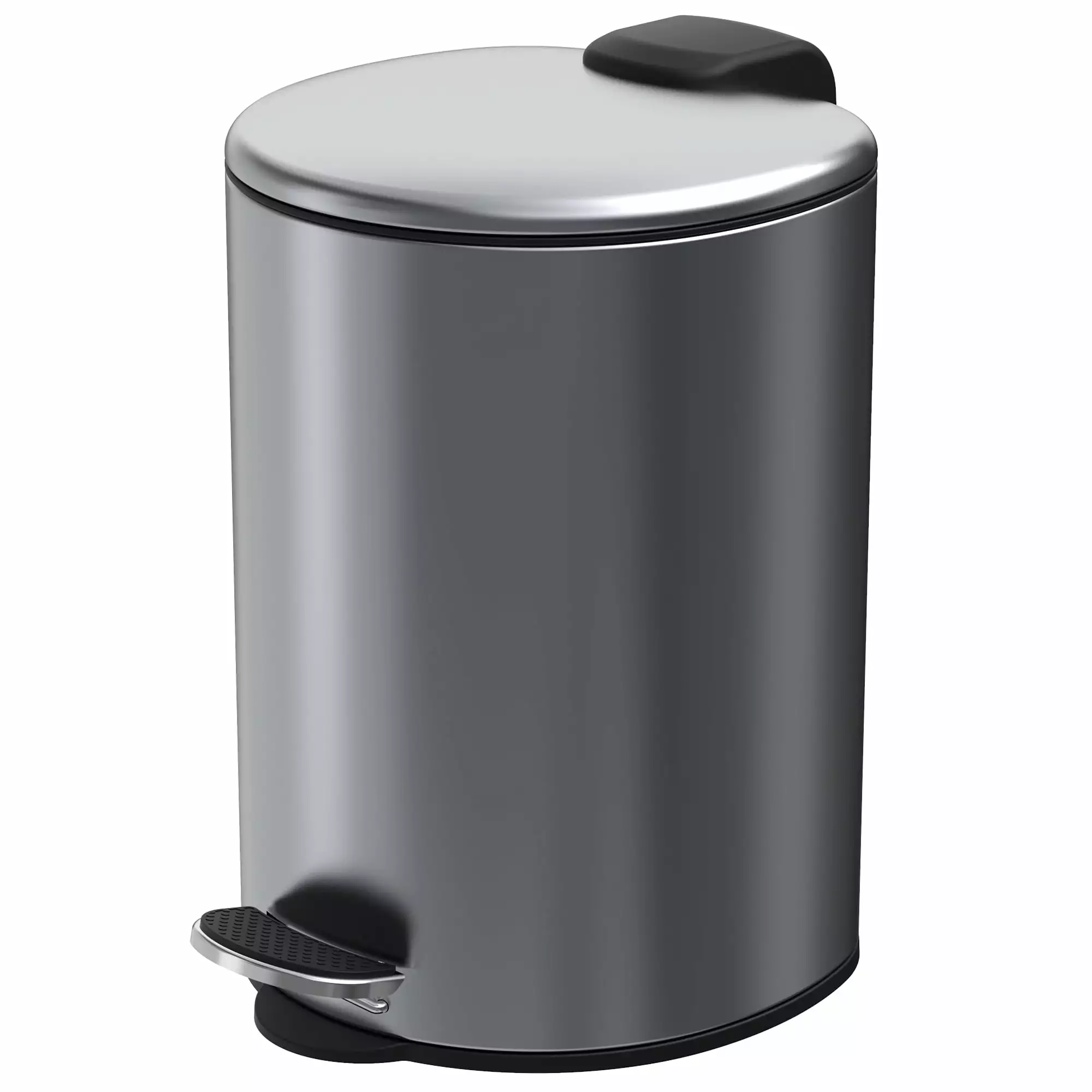 Innovaze 1.85 Gallon Step-On Trash Can Bathroom Office Waste Bin